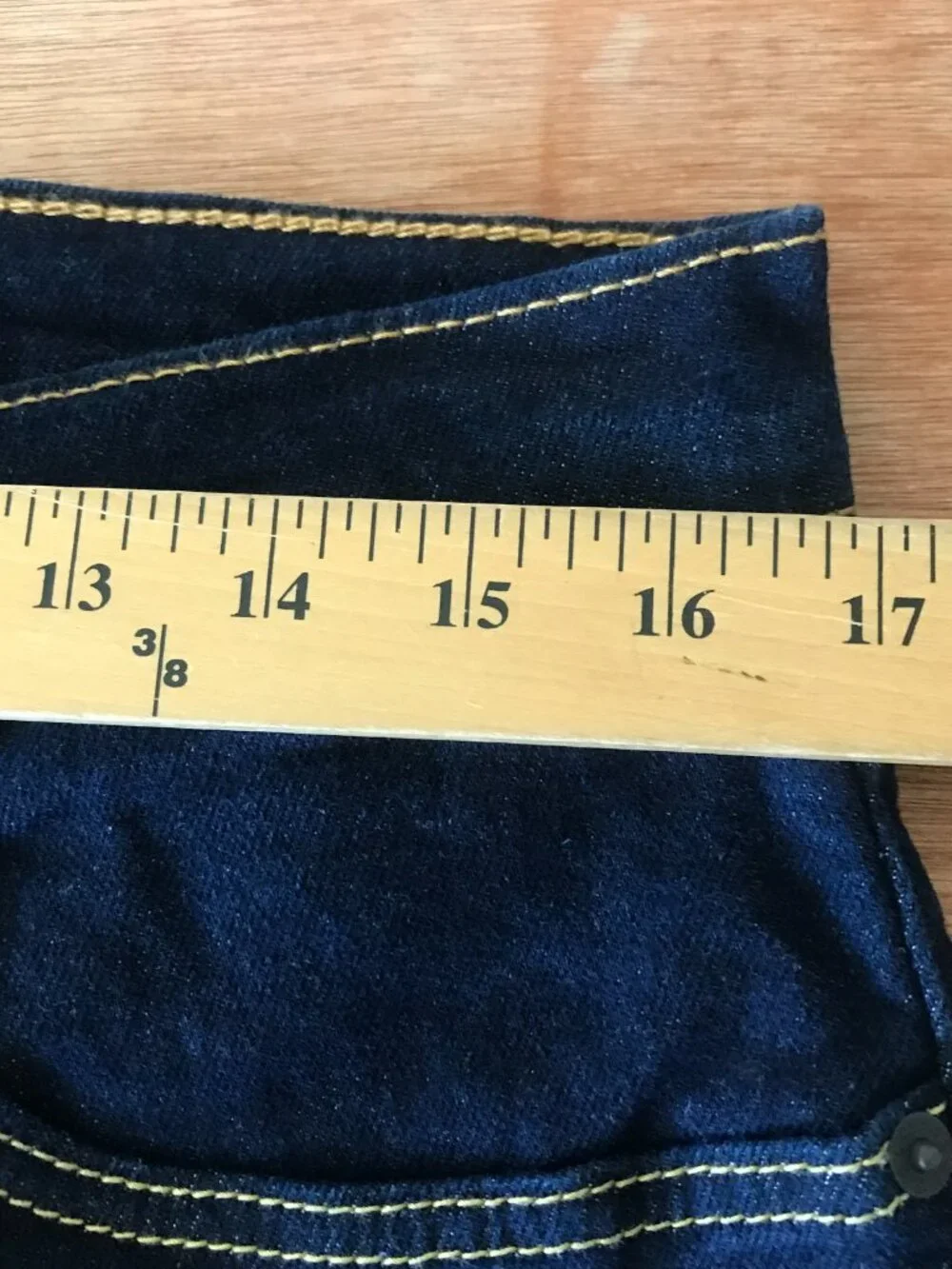 Levi's 512 Slim Fit Taper Jeans Men 36x28 Mid Rise Blue Dark Wash Stretch 19876